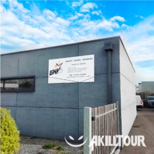 Signalétique sur local pour gnv concept