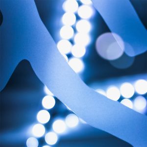 Lumière intégrée et personnalisée - éclairage stand