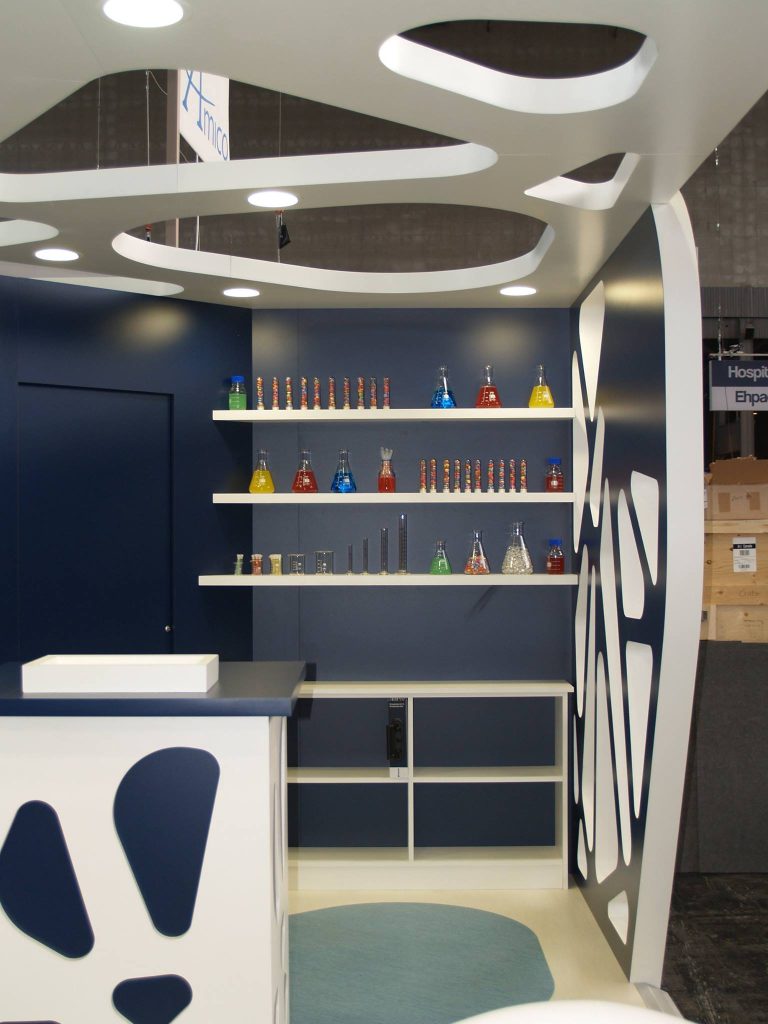 Stand exposition sur mesure tarkett lab 3