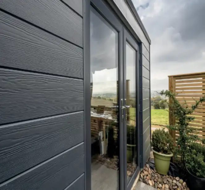 habillage devanture ciment composite lame - luçon