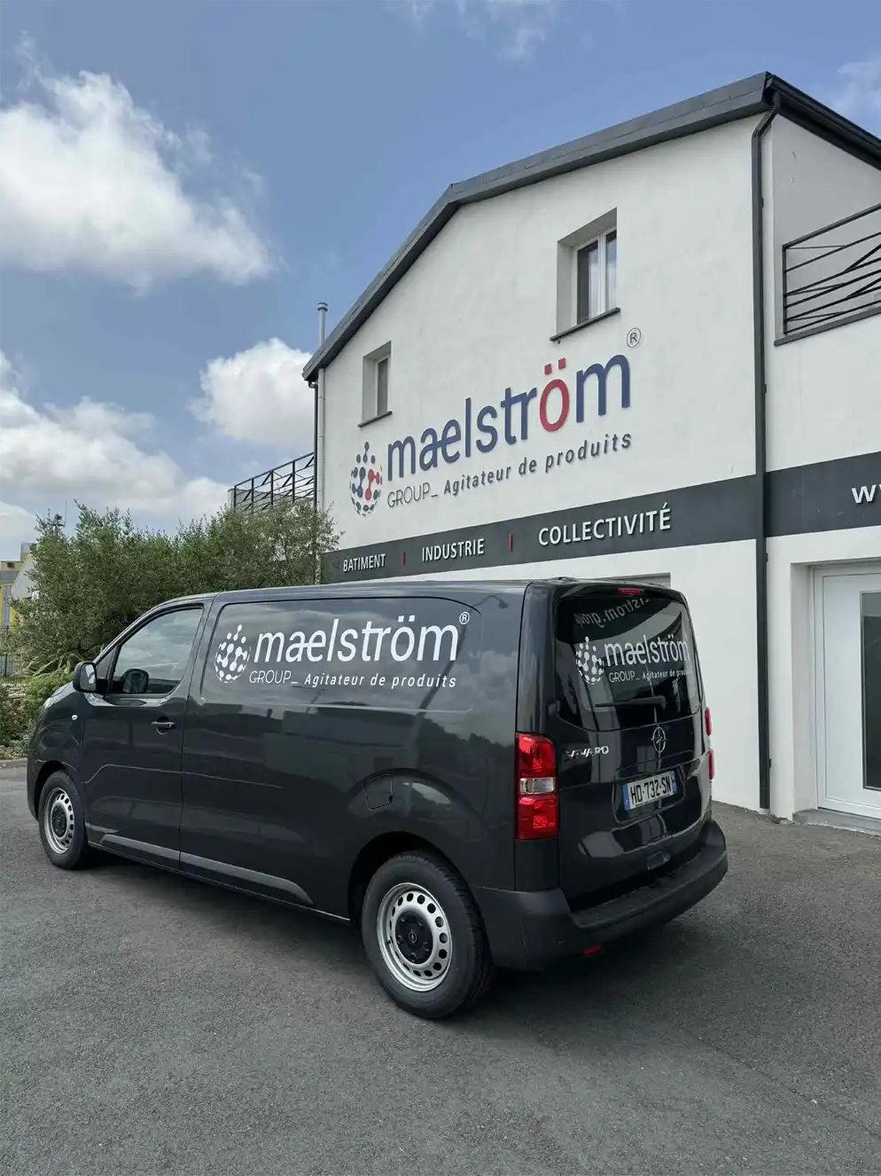 Flocage camion Maelstrom 3