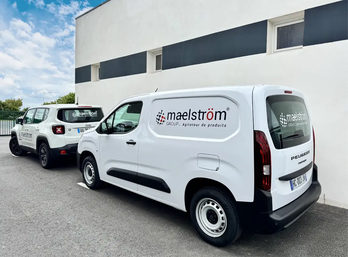 Publicité voiture véhicule la rochelle maelstrom