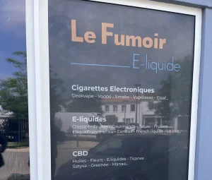 Vitrophanie Le Fumoir Aigrefeuille d'aunis surgeres